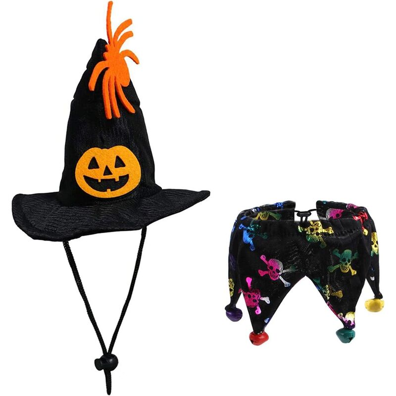 Conjunto de sombrero y bufanda para mascotas de Halloween, disfraz de mascota de Halloween, decoraciones, bufanda para mascotas (calavera)
Conjunto de sombrero y bufanda para mascotas de Halloween, disfraz de mascota de Halloween, decoraciones, bufanda para mascotas (calavera)