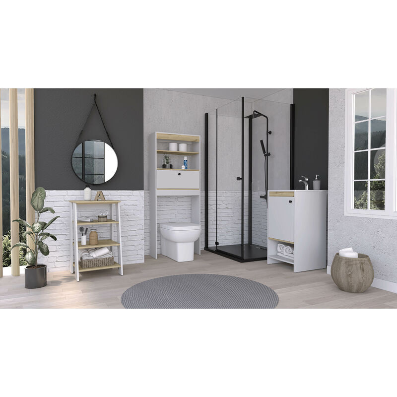 Conjunto Malaga, Organizador Bajo Z 44 + Mueble De Baño De Pie Con Lavamanos + Estanteria De Baño Sobre Inodoro
Conjunto Malaga, Organizador Bajo Z 44 + Mueble De Baño De Pie Con Lavamanos + Estanteria De Baño Sobre Inodoro
