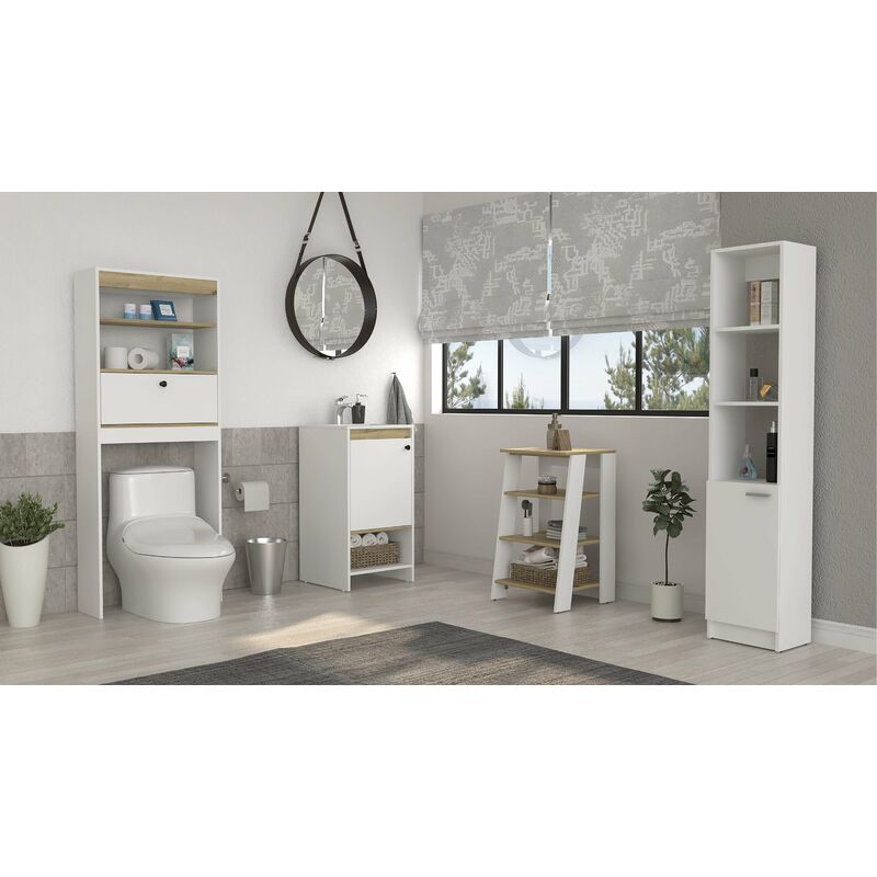 Conjunto Malaga, Organizador Bajo Z 44 + Mueble De Baño De Pie Con Lavamanos + Estanteria De Baño Sobre Inodoro + Columna De Baño
Conjunto Malaga, Organizador Bajo Z 44 + Mueble De Baño De Pie Con Lavamanos + Estanteria De Baño Sobre Inodoro + Columna De Baño