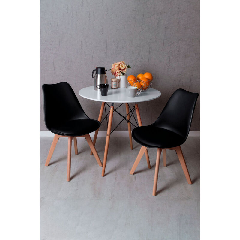 Regalos Miguel - Conjuntos - Conjunto Mesa Tower Redonda 80 cm Blanca Tensores y Pack 2 Sillas Synk Basic - Negro
Regalos Miguel - Conjuntos - Conjunto Mesa Tower Redonda 80 cm Blanca Tensores y Pack 2 Sillas Synk Basic - Negro