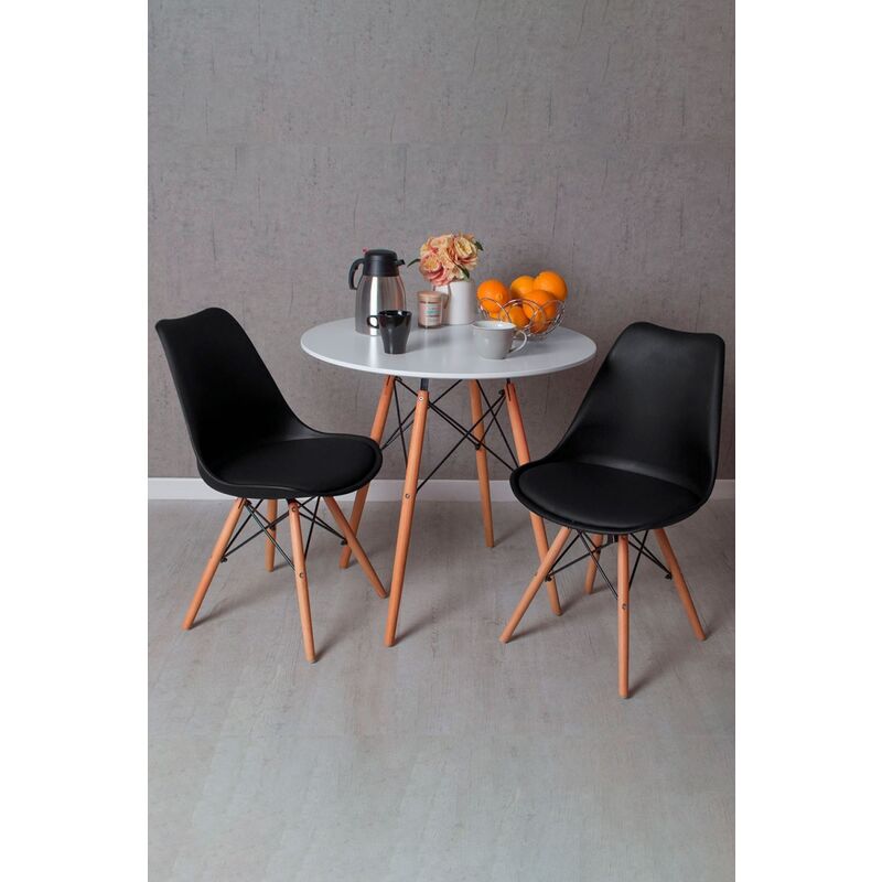 Regalos Miguel - Conjuntos - Conjunto Mesa Tower Redonda 80 cm Blanca Tensores y Pack 2 Sillas Tilsen - Negro
Regalos Miguel - Conjuntos - Conjunto Mesa Tower Redonda 80 cm Blanca Tensores y Pack 2 Sillas Tilsen - Negro