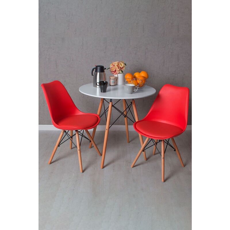 Regalos Miguel - Conjuntos - Conjunto Mesa Tower Redonda 80 cm Blanca Tensores y Pack 2 Sillas Tilsen - Rojo
Regalos Miguel - Conjuntos - Conjunto Mesa Tower Redonda 80 cm Blanca Tensores y Pack 2 Sillas Tilsen - Rojo