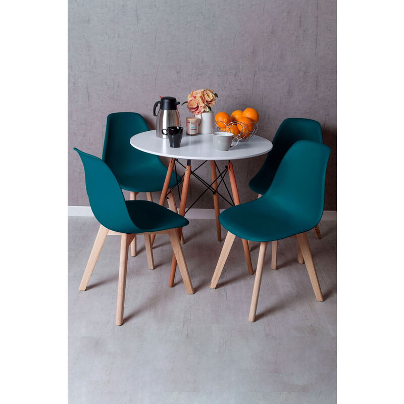 Regalos Miguel - Conjuntos - Conjunto Mesa Tower Redonda 80 cm Blanca Tensores y Pack 4 Sillas Kelen - Verde azulado
Regalos Miguel - Conjuntos - Conjunto Mesa Tower Redonda 80 cm Blanca Tensores y Pack 4 Sillas Kelen - Verde azulado