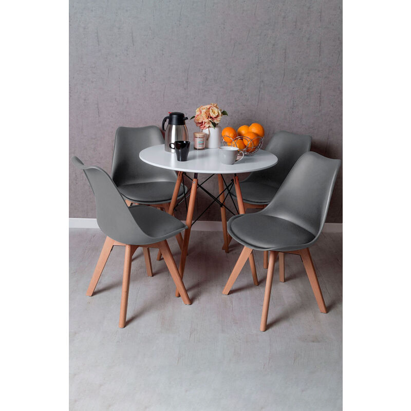 Regalos Miguel - Conjuntos - Conjunto Mesa Tower Redonda 80 cm Blanca Tensores y Pack 4 Sillas Synk Basic - Gris
Regalos Miguel - Conjuntos - Conjunto Mesa Tower Redonda 80 cm Blanca Tensores y Pack 4 Sillas Synk Basic - Gris