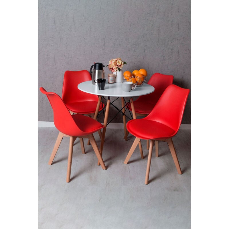 Conjuntos - Conjunto Mesa Tower Redonda 80 cm Blanca Tensores y Pack 4 Sillas Synk Pro - Rojo
Conjuntos - Conjunto Mesa Tower Redonda 80 cm Blanca Tensores y Pack 4 Sillas Synk Pro - Rojo