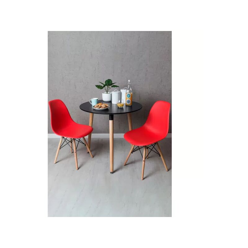 Conjuntos - Conjunto Mesa Tower Redonda 80 cm Negra y Pack 2 Sillas Tower Basic - Rojo
Conjuntos - Conjunto Mesa Tower Redonda 80 cm Negra y Pack 2 Sillas Tower Basic - Rojo