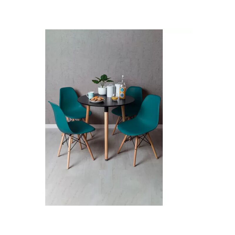 Regalos Miguel - Conjuntos - Conjunto Mesa Tower Redonda 80 cm Negra y Pack 4 Sillas Tower Basic - Verde azulado
Regalos Miguel - Conjuntos - Conjunto Mesa Tower Redonda 80 cm Negra y Pack 4 Sillas Tower Basic - Verde azulado