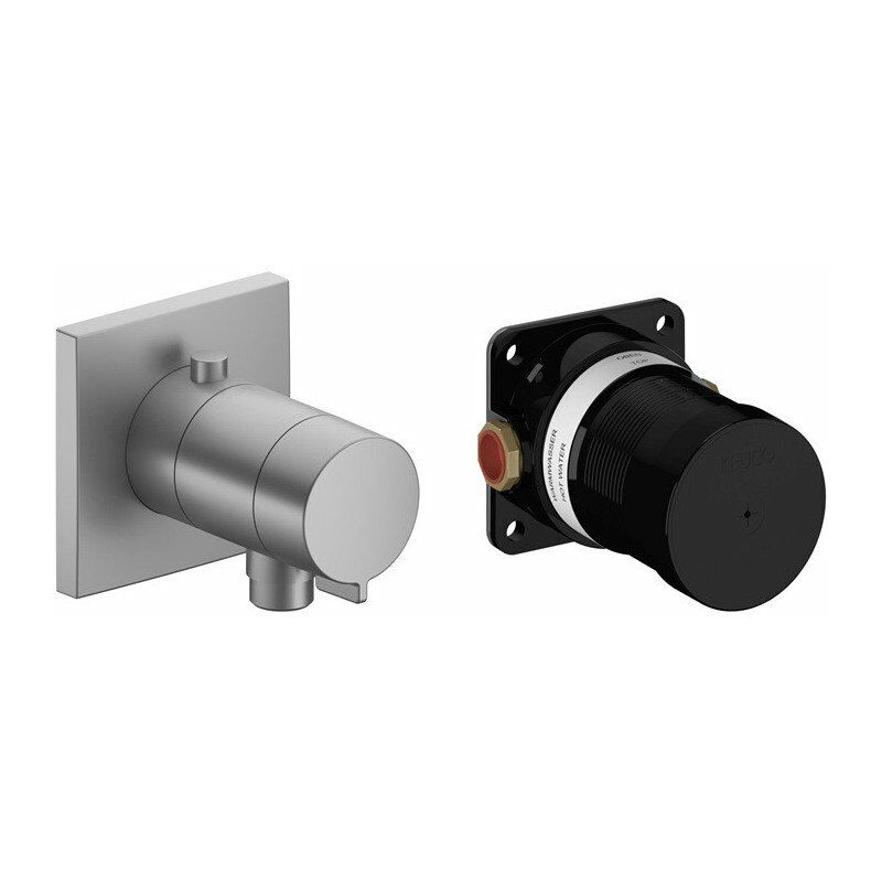 Conjunto mezclador termostático IXMO_solo rosetón, cuadrado, acabado aluminio KEUCO
Conjunto mezclador termostático IXMO_solo rosetón, cuadrado, acabado aluminio KEUCO