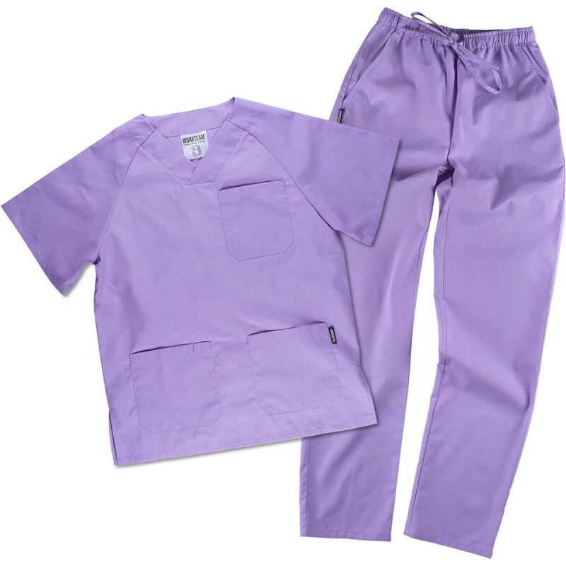 Conjunto de casaca y pantalón con ajuste en cintura Servicios B9110 | XL - Lila - Workteam
Conjunto de casaca y pantalón con ajuste en cintura Servicios B9110 | XL - Lila - Workteam