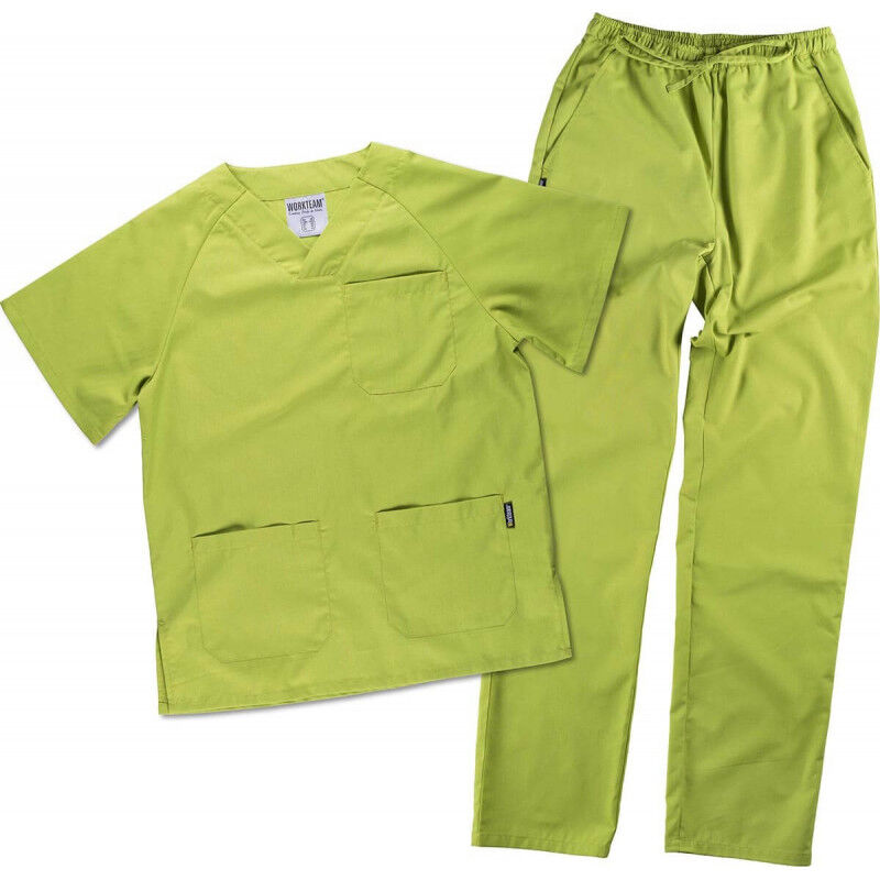Conjunto de casaca y pantalón con ajuste en cintura Servicios B9110 | S - Verde manzana - Workteam
Conjunto de casaca y pantalón con ajuste en cintura Servicios B9110 | S - Verde manzana - Workteam