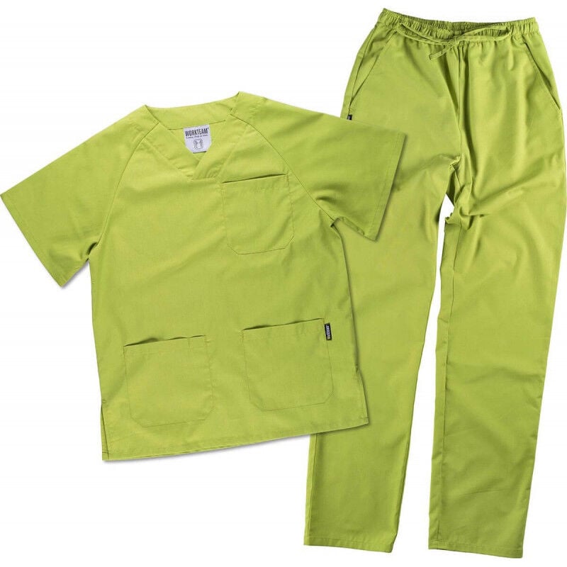 Conjunto de casaca y pantalón con ajuste en cintura Servicios B9110 | L - Verde manzana - Workteam
Conjunto de casaca y pantalón con ajuste en cintura Servicios B9110 | L - Verde manzana - Workteam