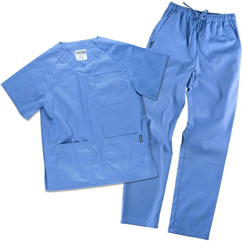 Conjunto de casaca y pantalón con ajuste en cintura Servicios B9110 | Celeste - XS - Workteam
Conjunto de casaca y pantalón con ajuste en cintura Servicios B9110 | Celeste - XS - Workteam