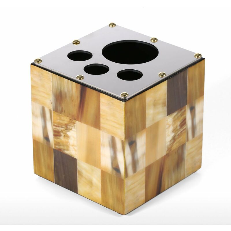 Tooarts - Contenedor de cepillo de dientes con rayas de cuerno Soporte de soporte de cepillo de dientes de madera para encimeras de bano Decoracion
Tooarts - Contenedor de cepillo de dientes con rayas de cuerno Soporte de soporte de cepillo de dientes de madera para encimeras de bano Decoracion