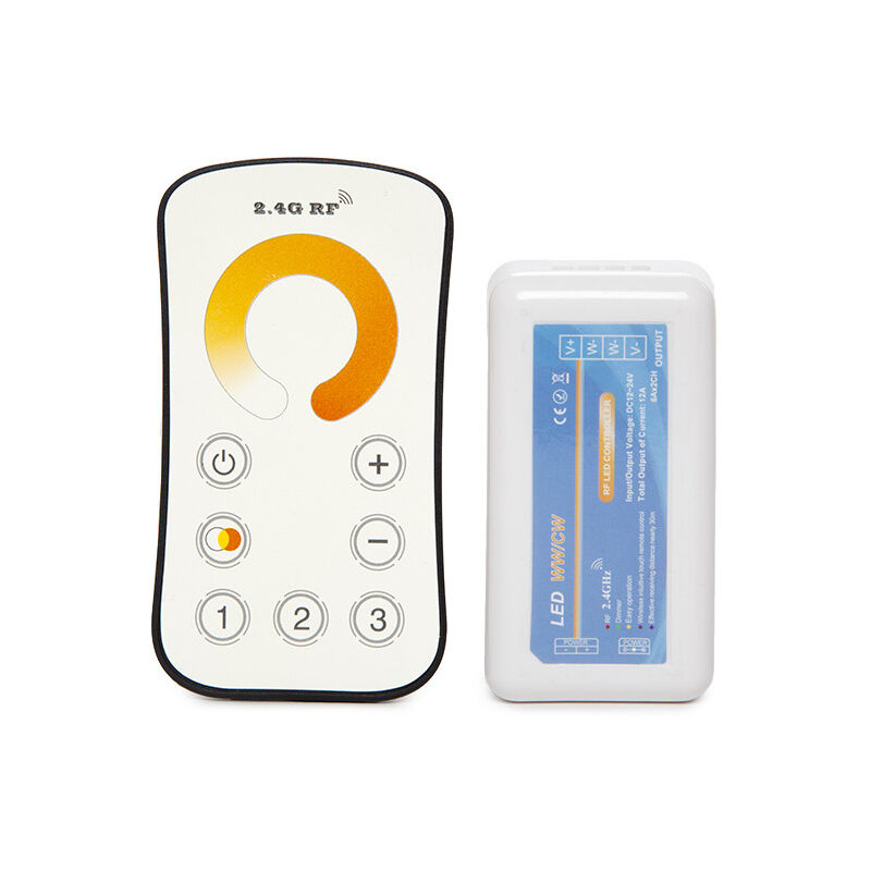 Controlador Temperatura Color 3 Zonas 2,4G Mando a Distancia 12-24VDC ► 144/288W (TB-UT02)
Controlador Temperatura Color 3 Zonas 2,4G Mando a Distancia 12-24VDC ► 144/288W (TB-UT02)