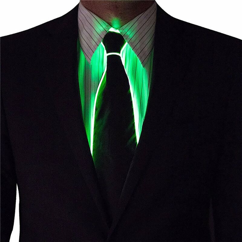 Happyshopping - Corbata de alambre parpadeante Cosplay corbata LED disfraz corbata brillante DJ Bar baile carnaval fiesta mascaras accesorios
Happyshopping - Corbata de alambre parpadeante Cosplay corbata LED disfraz corbata brillante DJ Bar baile carnaval fiesta mascaras accesorios