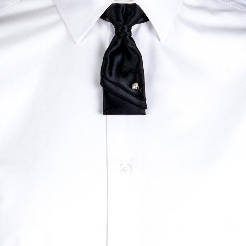 Gary ´ S - Corbatín unisex en RASO de 100% Poliéster GARY'S con perla decorativa | Negro
Gary ´ S - Corbatín unisex en RASO de 100% Poliéster GARY'S con perla decorativa | Negro