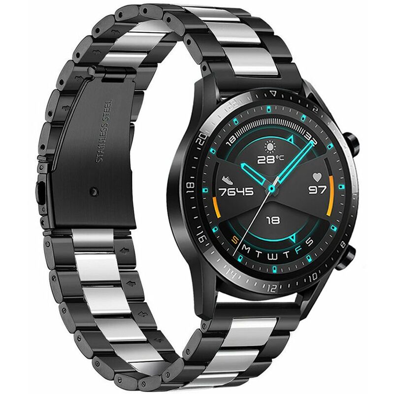 Correa de reloj de 22 mm, correa de reloj de acero inoxidable, correa de repuesto para HUAWEI WATCH GT2 46 mm / HONOR MagicWatch2 46 mm / HONOR
Correa de reloj de 22 mm, correa de reloj de acero inoxidable, correa de repuesto para HUAWEI WATCH GT2 46 mm / HONOR MagicWatch2 46 mm / HONOR