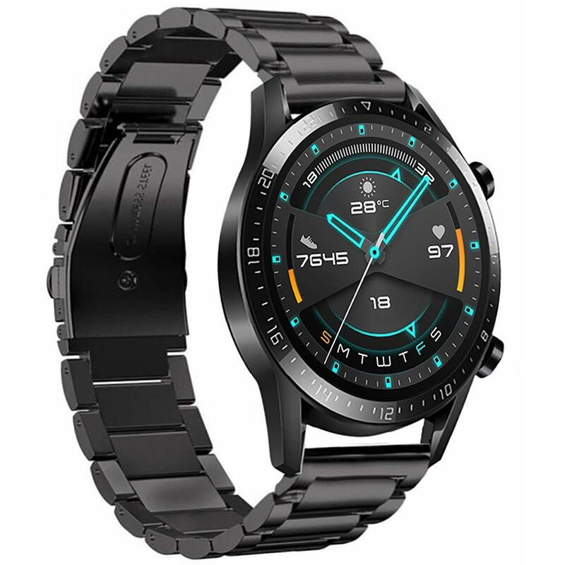 Correa de reloj de 22 mm, correa de reloj de acero inoxidable, correa de repuesto para HUAWEI WATCH GT2 46 mm / HONOR MagicWatch2 46 mm / HONOR
Correa de reloj de 22 mm, correa de reloj de acero inoxidable, correa de repuesto para HUAWEI WATCH GT2 46 mm / HONOR MagicWatch2 46 mm / HONOR