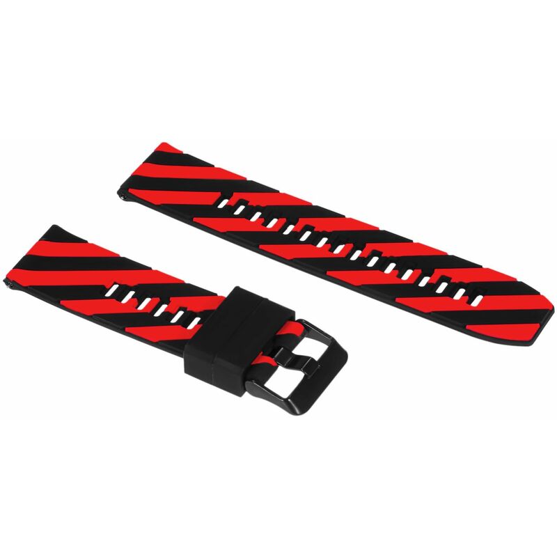 Correa de reloj de 22 mm Correa de silicona suave de liberacion rapida con hebilla Correa de reloj transpirable Compatible con reloj inteligente /
Correa de reloj de 22 mm Correa de silicona suave de liberacion rapida con hebilla Correa de reloj transpirable Compatible con reloj inteligente /