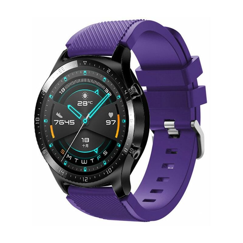 Correa de reloj de silicona de 22 mm Reemplazo de la correa de reloj con la superficie de la raya de la hebilla Reemplazo de la pulsera para HUAWEI
Correa de reloj de silicona de 22 mm Reemplazo de la correa de reloj con la superficie de la raya de la hebilla Reemplazo de la pulsera para HUAWEI