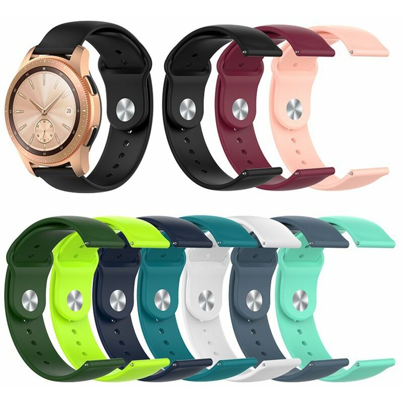 Correa de reloj deportiva de 20 mm, reemplazo de liberacion rapida, correa de reloj inteligente, pulsera de silicona suave para reloj,Multicolor,
Correa de reloj deportiva de 20 mm, reemplazo de liberacion rapida, correa de reloj inteligente, pulsera de silicona suave para reloj,Multicolor,