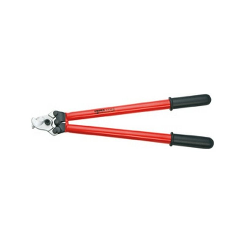 Cortacables, cabeza de cuchillo forjado, Ø de la capacidad de Corta : 27 mm, sección del conductor 150 mm², Largo 600 mm
Cortacables, cabeza de cuchillo forjado, Ø de la capacidad de Corta : 27 mm, sección del conductor 150 mm², Largo 600 mm
