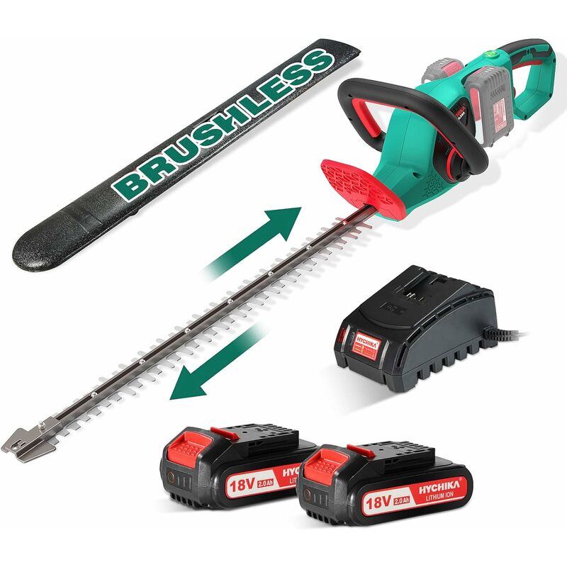 Cortasetos Electrico Batería Brushless 36V HYCHIKA, 2*2.0Ah Batería 18V, 60cm Longitud de Corte, 26mm Diámetro de Corte, Diseño de 2 Cuchilla,
Cortasetos Electrico Batería Brushless 36V HYCHIKA, 2*2.0Ah Batería 18V, 60cm Longitud de Corte, 26mm Diámetro de Corte, Diseño de 2 Cuchilla,