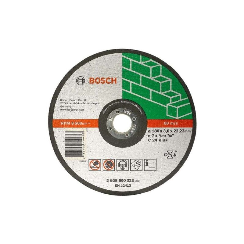 Bosch 2 608 600 326 - Disco De Corte Recto Expert For Stone - C 24 R Bf, 230 Mm, 3,0 Mm (Pack De 1)
Bosch 2 608 600 326 - Disco De Corte Recto Expert For Stone - C 24 R Bf, 230 Mm, 3,0 Mm (Pack De 1)