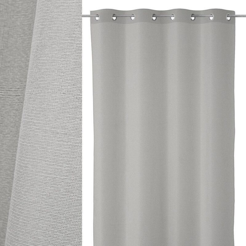 Lolahome - Cortina con textura confeccionada gris contemporánea de poliéster de 260x140 cm
Lolahome - Cortina con textura confeccionada gris contemporánea de poliéster de 260x140 cm