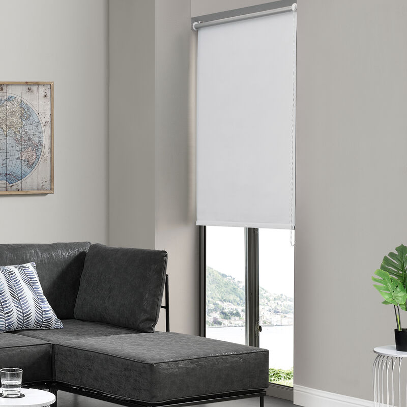 Cortina enrollable para Ventana - 100 x 150 cm - Protector solar y de Luz - Opaca - Dar Sombra - No necesita taladrar - Blanco
Cortina enrollable para Ventana - 100 x 150 cm - Protector solar y de Luz - Opaca - Dar Sombra - No necesita taladrar - Blanco