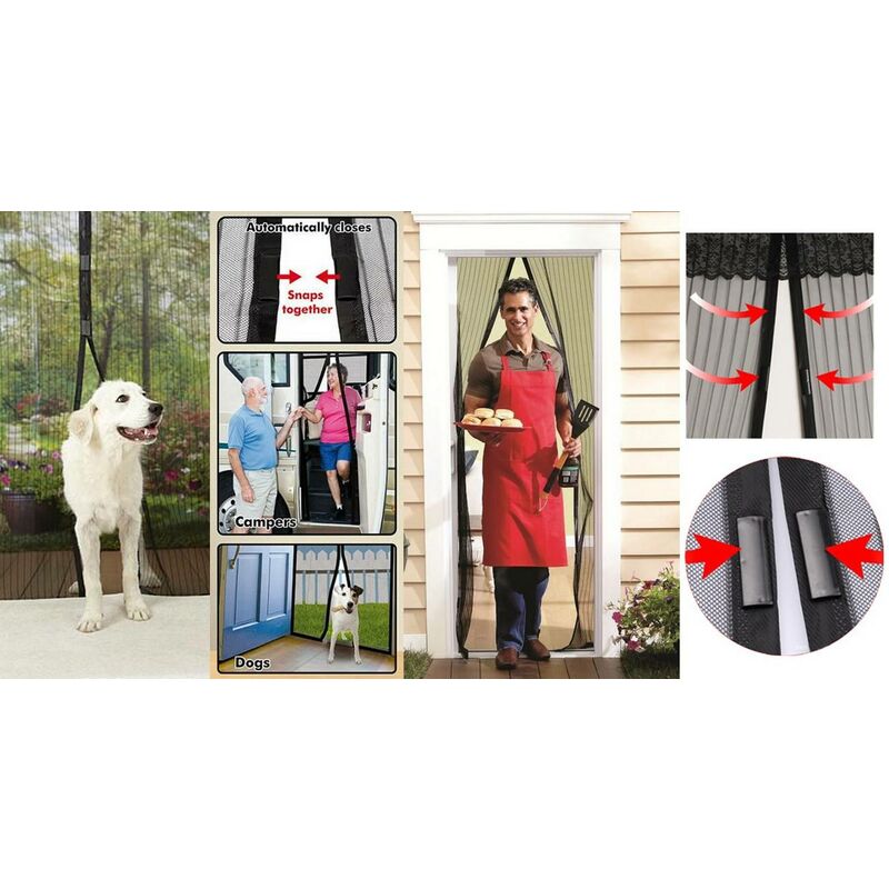 Cortina Magnética Mosquitera 
Cortina Magnética Mosquitera