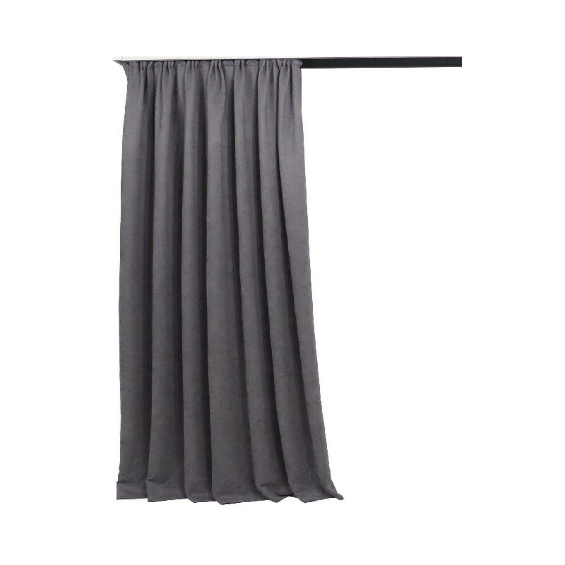 Cortina Soft Trend - Pantallas oscuras - para ventanas, sala de estar, dormitorio - Gris en Algodon, poliester, 140 x 260 cm
Cortina Soft Trend - Pantallas oscuras - para ventanas, sala de estar, dormitorio - Gris en Algodon, poliester, 140 x 260 cm