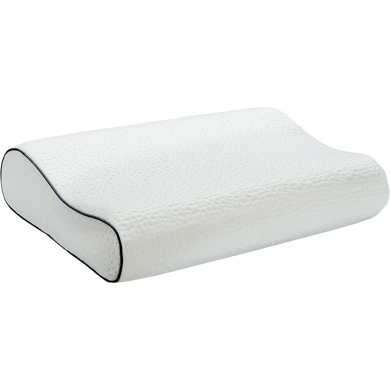 Costway - COSTWAT Almohada en Memoria, Almohada Ortopédica Ergonómica Soporte Cervical para Dolores en el Cuello (56 x 35 x 13 cm)
Costway - COSTWAT Almohada en Memoria, Almohada Ortopédica Ergonómica Soporte Cervical para Dolores en el Cuello (56 x 35 x 13 cm)