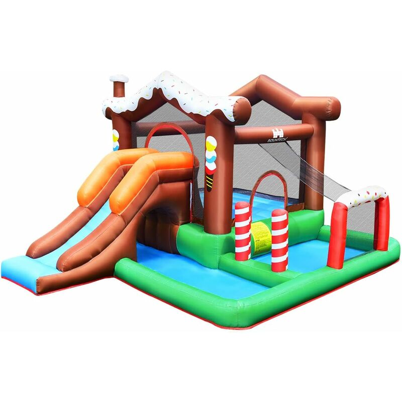 Castillo Inflable con Tobogán Casa Inflable con Materiales Seguros Sin Soplador - Costway
Castillo Inflable con Tobogán Casa Inflable con Materiales Seguros Sin Soplador - Costway
