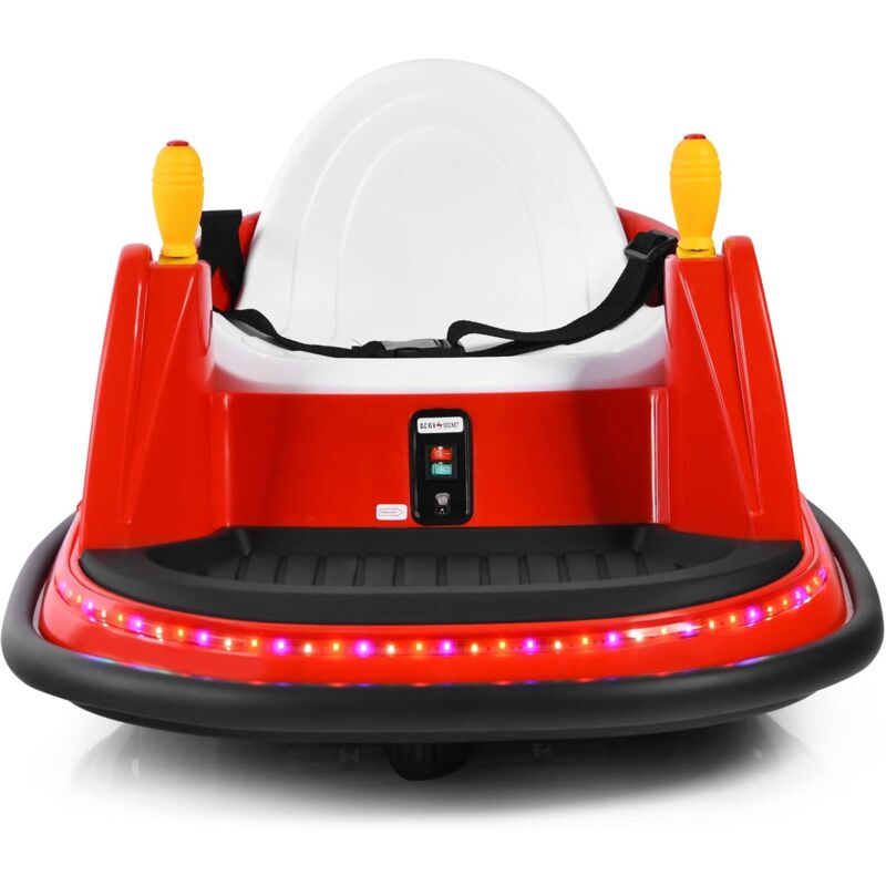 COSTWAY Coche de Parachoques para Niños, Auto Eléctrico Chocador 6 V con Luces Coloreadas, Giratorio 360°, Mando, Vehículo Montable de Batería para
COSTWAY Coche de Parachoques para Niños, Auto Eléctrico Chocador 6 V con Luces Coloreadas, Giratorio 360°, Mando, Vehículo Montable de Batería para
