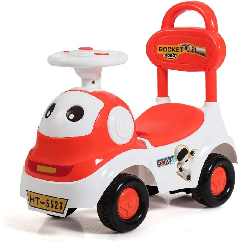 Coche montable y de empuje para niños, Coche robot 3 en 1, Coche dibujos animado con luces y sonidos, freno de seguridad (naranja) - Costway
Coche montable y de empuje para niños, Coche robot 3 en 1, Coche dibujos animado con luces y sonidos, freno de seguridad (naranja) - Costway
