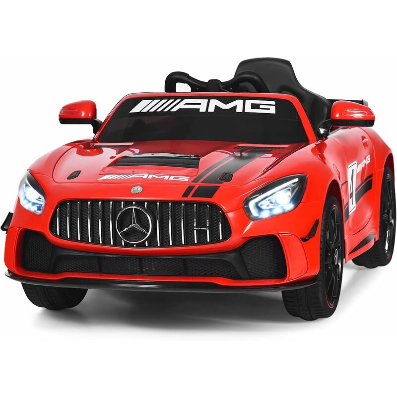 COSTWAY Coche para Niños Montable 12 V, Eléctrico con Mando 2,4 GHz, Control Oscilación, MP3, Bocina y Luces LED, Cinturón de Seguridad (Rojo)
COSTWAY Coche para Niños Montable 12 V, Eléctrico con Mando 2,4 GHz, Control Oscilación, MP3, Bocina y Luces LED, Cinturón de Seguridad (Rojo)
