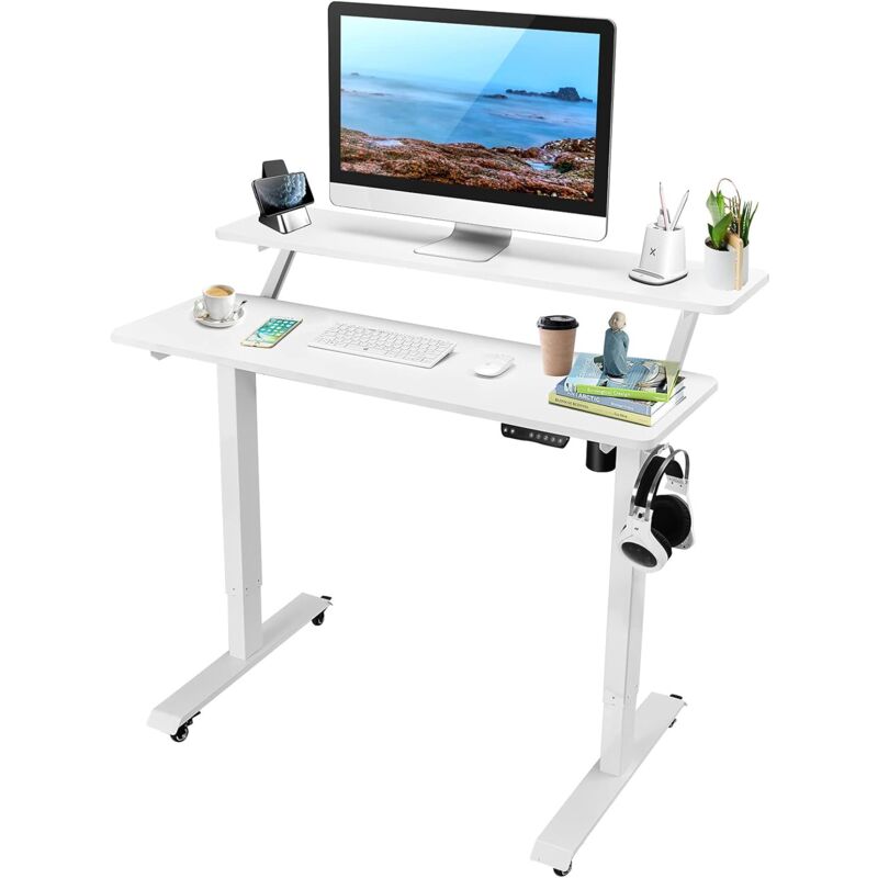 COSTWAY Escritorio Eléctrico Mesa de Ordenador Ergonómica Altura Regulable (Blanco)
COSTWAY Escritorio Eléctrico Mesa de Ordenador Ergonómica Altura Regulable (Blanco)
