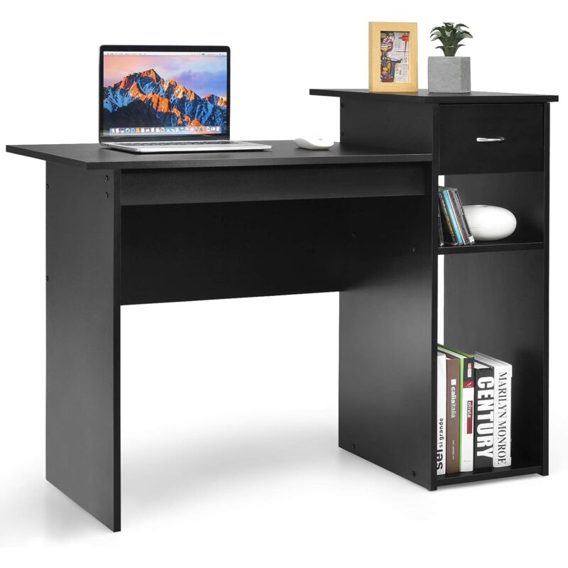 COSTWAY Escritorio Madera Mesa de Ordenador 108 x 82 x 50 cm Mesa para Trabajo (Negro)
COSTWAY Escritorio Madera Mesa de Ordenador 108 x 82 x 50 cm Mesa para Trabajo (Negro)