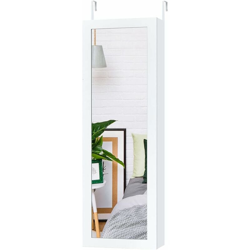 Joyero Montado a la Pared o Colgado a la Puerta, Armario para Joyas Organizador con Espejo de Cuerpo Entero - Costway
Joyero Montado a la Pared o Colgado a la Puerta, Armario para Joyas Organizador con Espejo de Cuerpo Entero - Costway