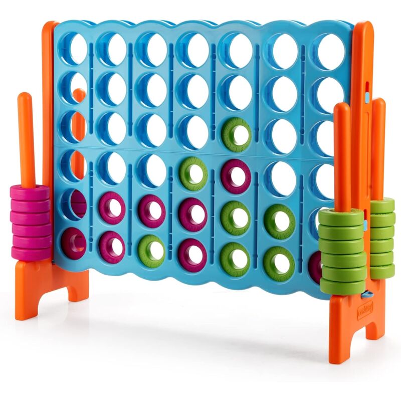 Juego de Match Juego de Aritmético y Educación con 42 Anillos Gigantes y Controles Deslizantes (Naranja) - Costway
Juego de Match Juego de Aritmético y Educación con 42 Anillos Gigantes y Controles Deslizantes (Naranja) - Costway