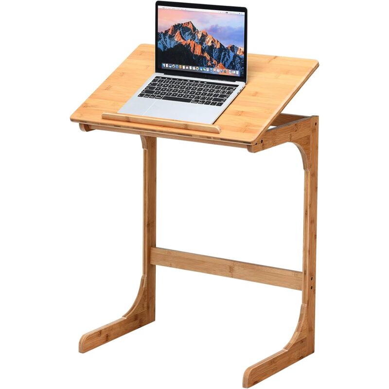 Mesa Auxiliar Mesa de Café de Bambú Mesilla para Ordenador Sofá Ángulo de Inclinación Ajustable (Amarillo) - Costway
Mesa Auxiliar Mesa de Café de Bambú Mesilla para Ordenador Sofá Ángulo de Inclinación Ajustable (Amarillo) - Costway
