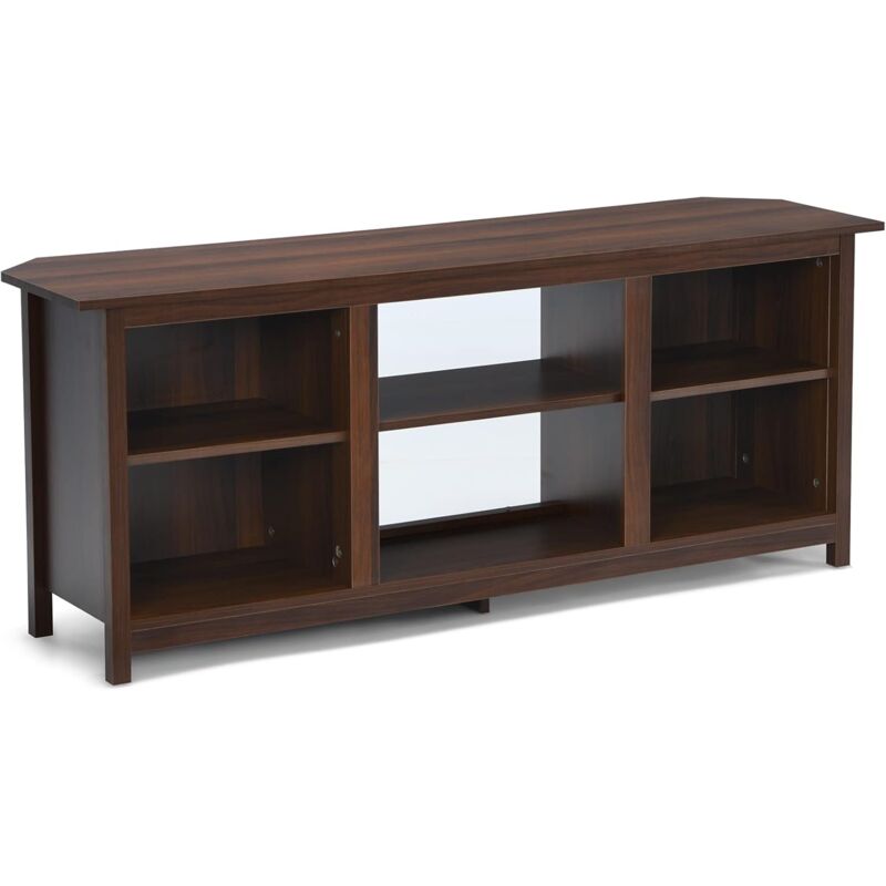 Mueble para TV con 2 Niveles y Gran Almacenamiento, Armario para TV hasta 165 cm, Mesa para Salón (Café) - Costway
Mueble para TV con 2 Niveles y Gran Almacenamiento, Armario para TV hasta 165 cm, Mesa para Salón (Café) - Costway