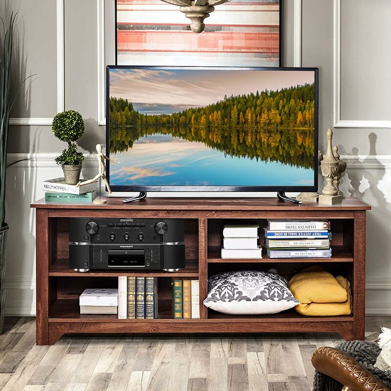 Mueble TV Medieval, Consola de Madera con Repisas Abiertas para TV con Pantalla Plana hasta 140 cm - Costway
Mueble TV Medieval, Consola de Madera con Repisas Abiertas para TV con Pantalla Plana hasta 140 cm - Costway