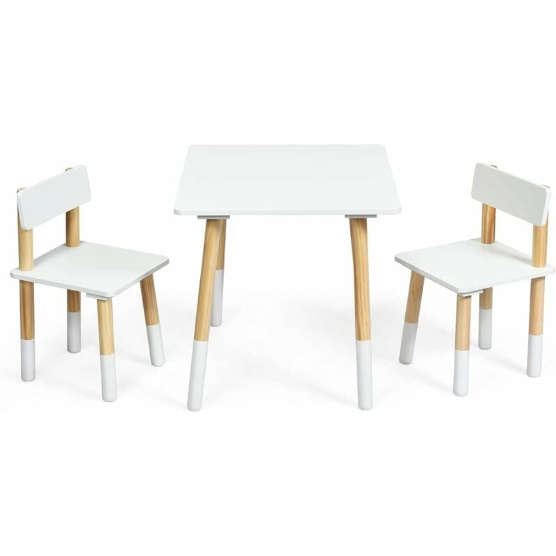 Set de 1 Mesa y 2 Sillas para Niños Set Mesa Actividad para Niños, Muebles de Madera para Jugar Aprender Comer - Costway
Set de 1 Mesa y 2 Sillas para Niños Set Mesa Actividad para Niños, Muebles de Madera para Jugar Aprender Comer - Costway