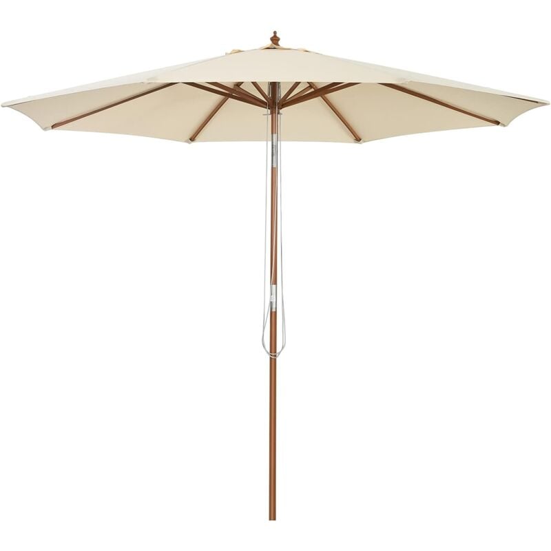 Sombrilla 3m de Exterior, Sombrilla con Estructura de Madera de Polea con 8 Varillas para Jardín - Costway
Sombrilla 3m de Exterior, Sombrilla con Estructura de Madera de Polea con 8 Varillas para Jardín - Costway