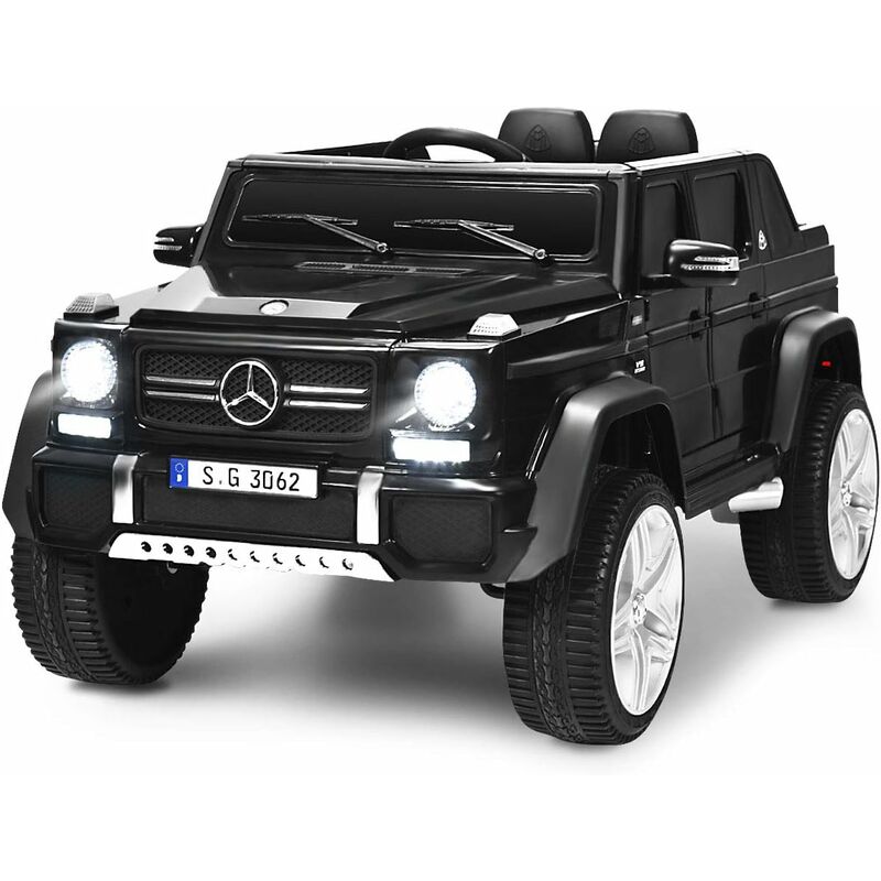 COSTWAY Vehículo G650-S 12 V para Niños, Jeep de Batería con Suspensiones de Muelles, Luces LED, Vehículo Eléctrico con Control (Negro)
COSTWAY Vehículo G650-S 12 V para Niños, Jeep de Batería con Suspensiones de Muelles, Luces LED, Vehículo Eléctrico con Control (Negro)