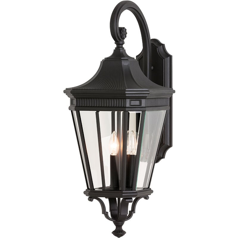 Cotswold Lane - Linterna de pared grande para exteriores de 3 luces Negro IP44, E14 - Elstead
Cotswold Lane - Linterna de pared grande para exteriores de 3 luces Negro IP44, E14 - Elstead