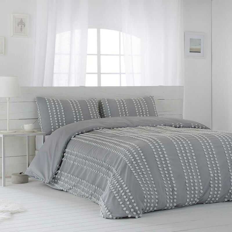 Funda Nordica Zagora Gris Tejido Seersucker. Cierre con Cremallera - Disponible en varios tamaños - Cama de 150 - Gris - Cotton Artean
Funda Nordica Zagora Gris Tejido Seersucker. Cierre con Cremallera - Disponible en varios tamaños - Cama de 150 - Gris - Cotton Artean