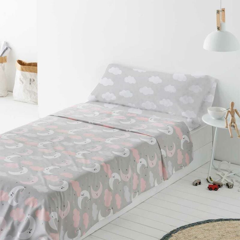 Juego de sabanas Infantil/Juvenil LUNITAS - Disponible en varios tamaños - Cama de 105 x 190/200 - Gris - Cotton Artean
Juego de sabanas Infantil/Juvenil LUNITAS - Disponible en varios tamaños - Cama de 105 x 190/200 - Gris - Cotton Artean